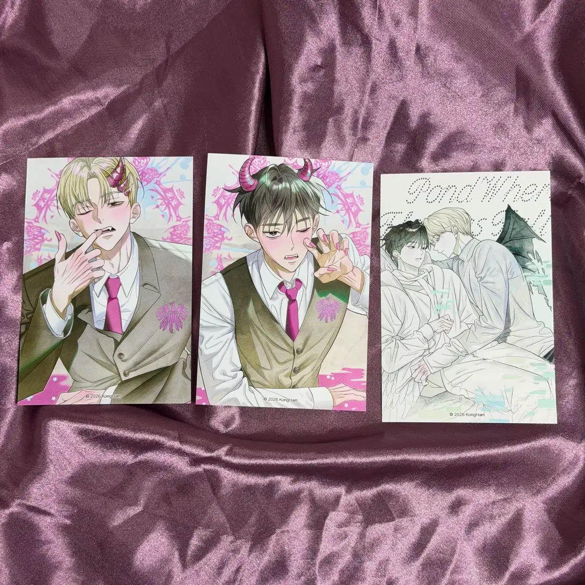 꽃이 지는 연못 프링팅박스 프박 3종
