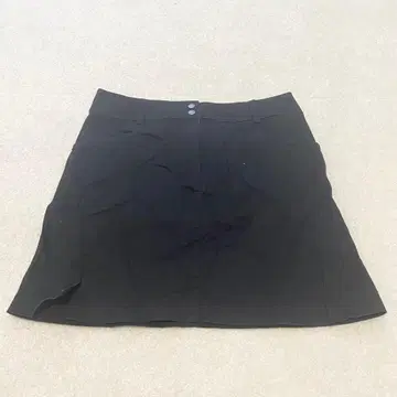 먼싱웨어 골프 스커트 블랙