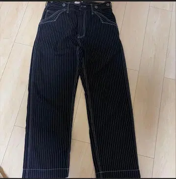 SCHOTT 히코리 데님 블랙 32