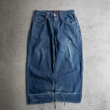 [초와이드] 00s AMERICANINO 데님 배기 팬츠 치카노 레어