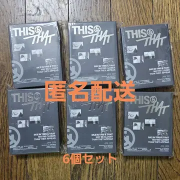 미개봉 새상품 straykids THIS&THAT FANSALBUM 6장