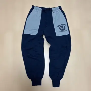 세타가야 베이스 EXCHANGE SERVICE 스웨트 팬츠 네이비 XL