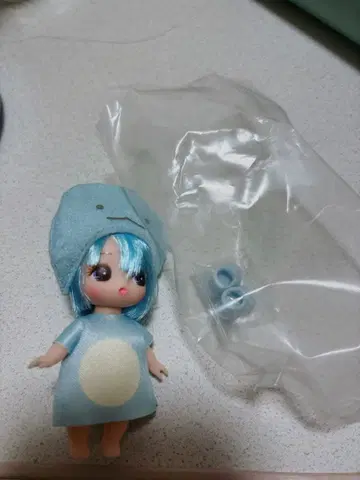 쁘띠 리카짱 인형 본체 스카이블루
