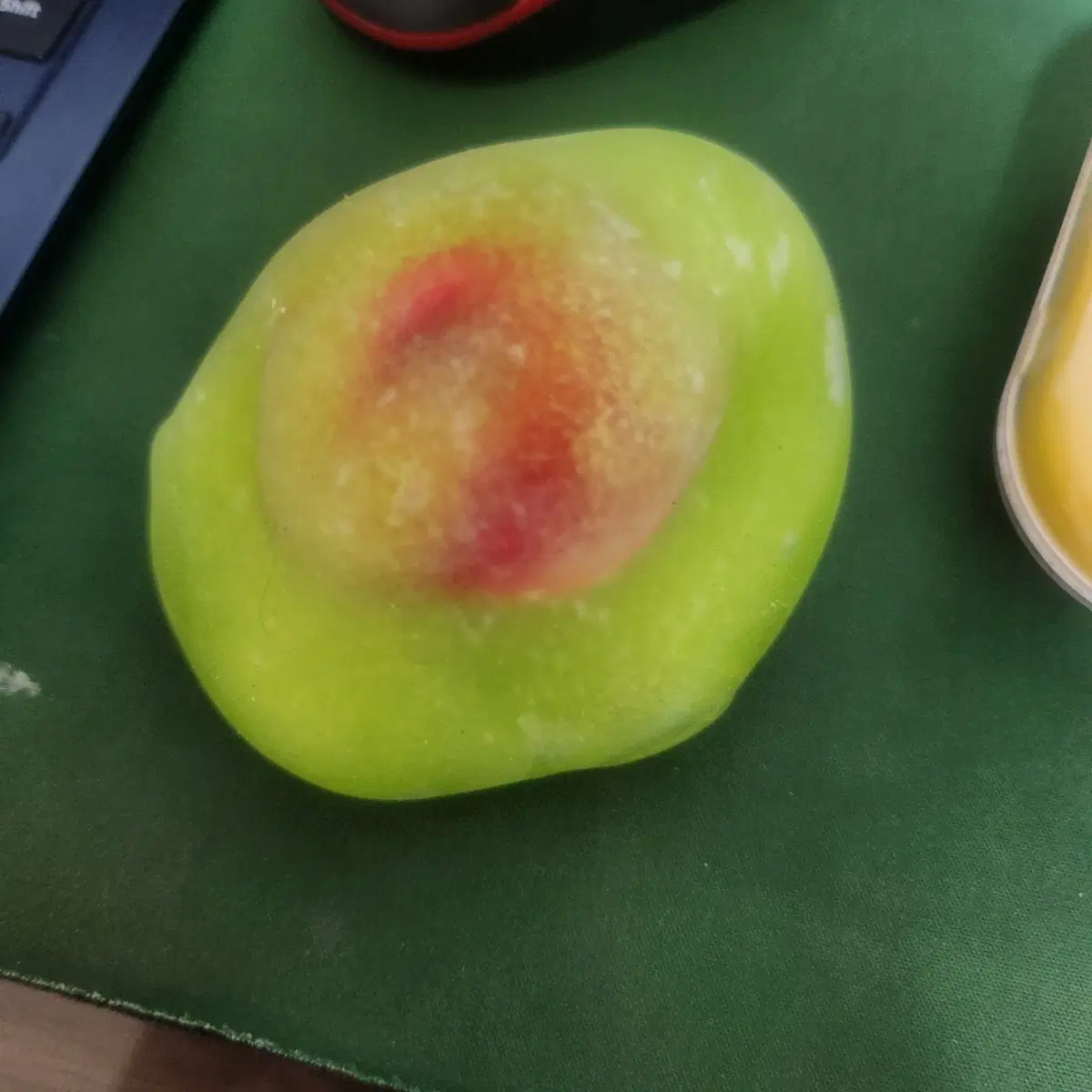 사과 샤베트슬랑이 말랑이