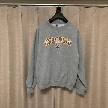 90s 러셀 애슬레틱 초레어 맨투맨 앞 V 빈티지