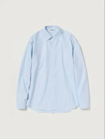새상품 AURALEE WASHED FINX TWILL SHIRT 0 사이즈
