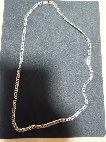 SILVER925 키헤이 목걸이 21.6g 50cm 6면 더블