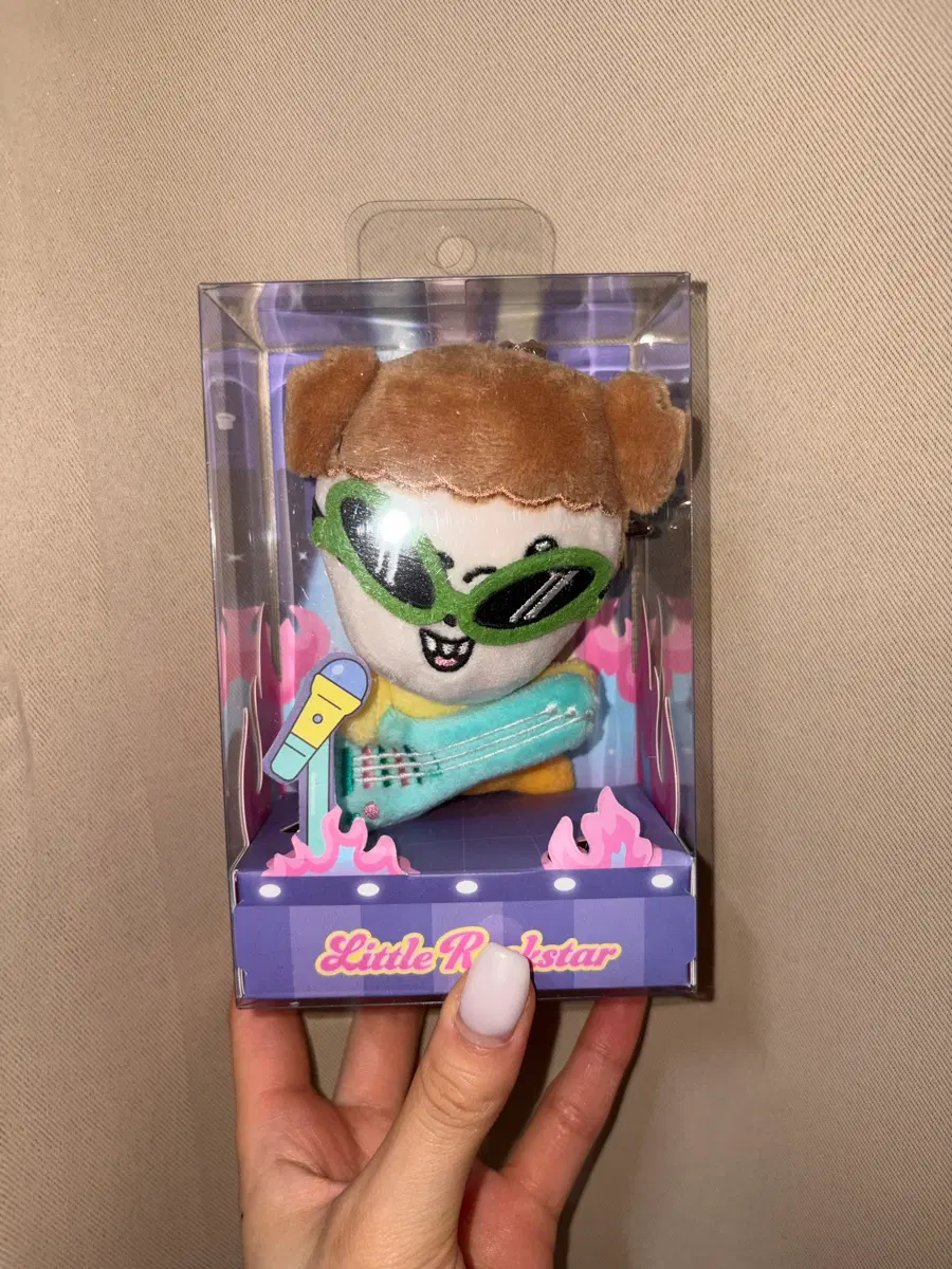 마루는강쥐 미니 인형키링 락스타마루