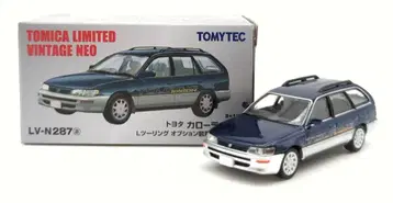 토미텍 TOMICA LIMITED VINTAGE NEO 도요타 카롤라 왜건 L 투링 옵션 장착 자동차 (96년식) (파랑/은색) LV-N287a
