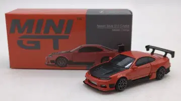 TSM MODEL 1/64 MINI GT 닛산 실비아 S15 D-MAX 메탈릭 오렌지 (RHD) 581-R