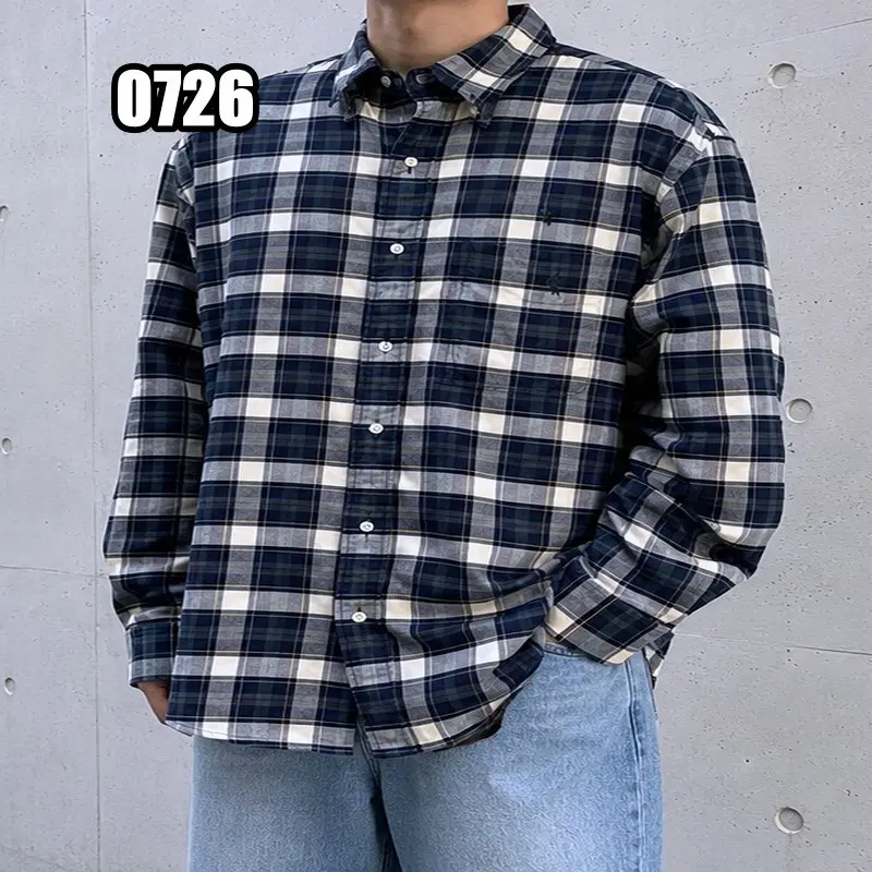 L 폴로 랄프로렌 빈티지 체크 셔츠