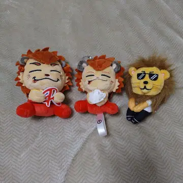 3대째 JSB 봉제 인형 마스코트 3체 세트