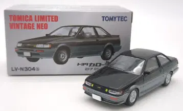 토미텍 TOMICA LIMITED VINTAGE NEO 토요타 카롤라 레빈 2도어 GT-APEX 85년식 (블랙/그레이) LV-N304b