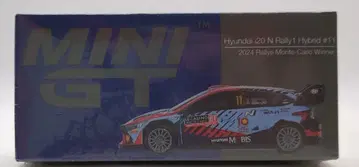 TSM MODEL 1/64 MINI GT 현대 i20N 랠리1 하이브리드 #11 2024 몬테카를로 랠리 우승 871-L