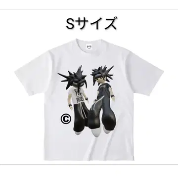 [ S 사이즈 ] KOUGA Character T-shirt 화이트