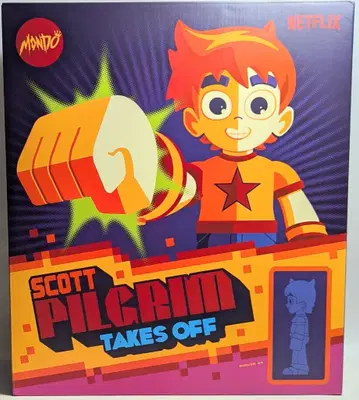 NETFLIX / MONDO ActionFigure SCOTT PILGRIM VS. THE WORLD SCOTT PILGRIM TAKES OFF Standard EDITION