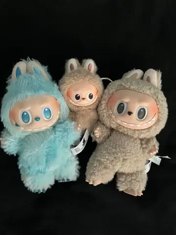 THE MONSTERS 봉제 인형 3체 세트