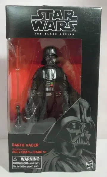 HASBRO 43 THE BLACK DARTH VADER 6인치