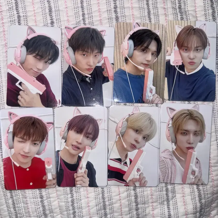 에이티즈 포카 세트 럭드 골든아워 part5 점프업 랜티큘러 애니티즈