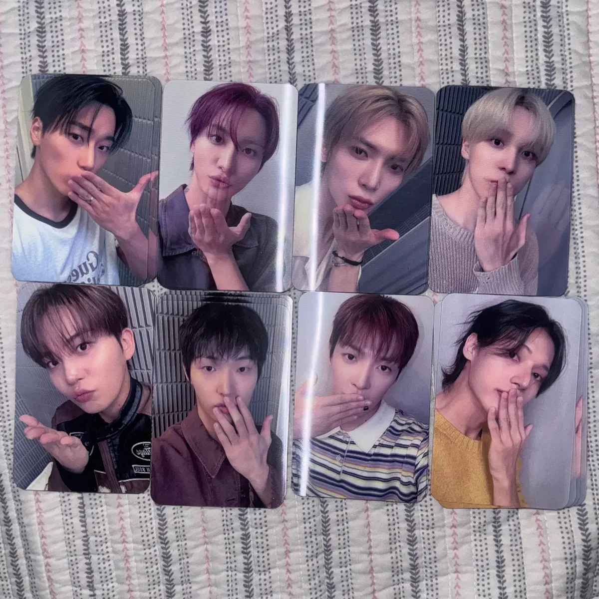 에이티즈 포카 세트 럭드 골든아워 part5 마이뮤즈 럭키드로우
