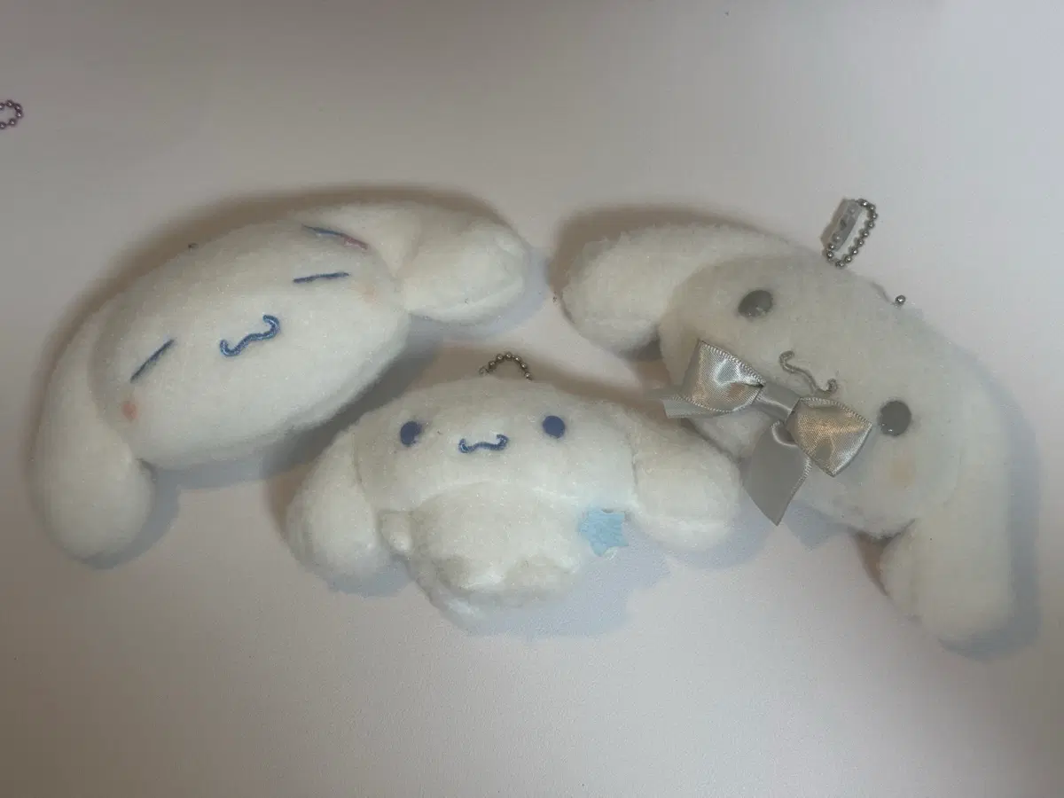 산리오 시나모롤 봉제인형 가챠(미개봉)