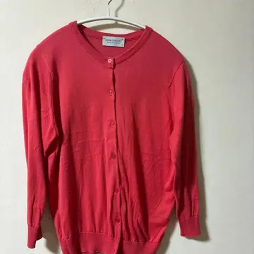 JOHN SMEDLEY 가디건 핑크 S