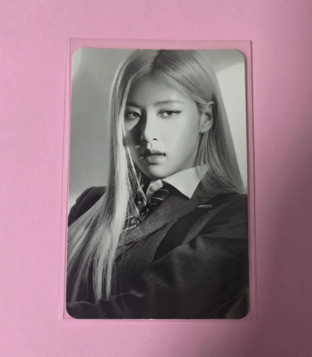 로제 rose rosie The show Live 앨범 BLACKPINK BP 블랙핑크 블핑 포토카드 포카