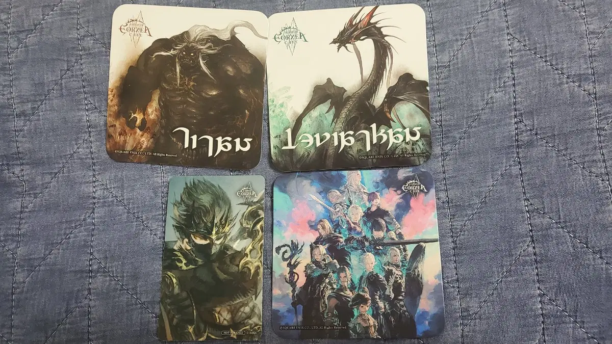오사카 에오르제아 카페 특전 코스터 마그네틱
