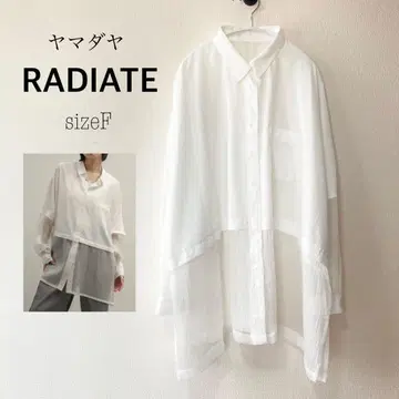 야마다야 RADIATE 시어 절개 돌먼 셔츠