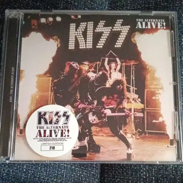 KISS 얼라이브 다른 버전! 2장짜리 CD