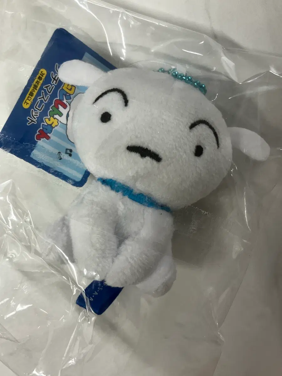 정품 짱구는못말려 짱구 흰둥이 마스코트 인형