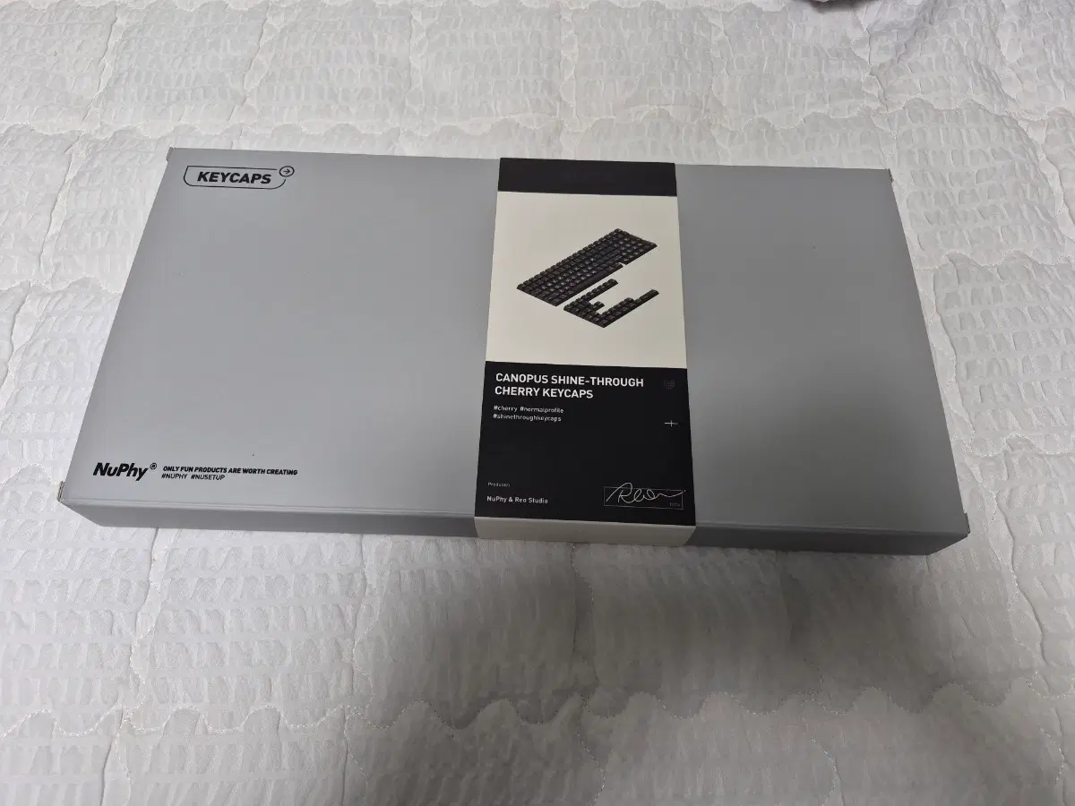 Nuphy 키캡 canopus 팝니다 (체리 프로파일)