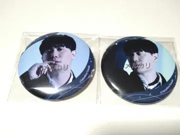 스즈키 타츠히사 POPUP SHOP 로망 탐방 캔뱃지 2개 세트