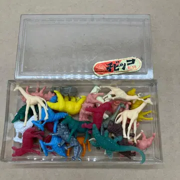 동물 꼬마 생물 프라모델 피규어 묶음 판매 쇼와 레트로