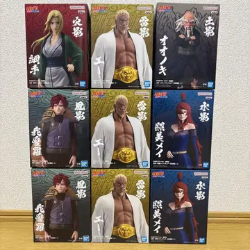[미개봉 새상품] NARUTO 나루토 질풍전 오카게 집결 피규어 총 9체