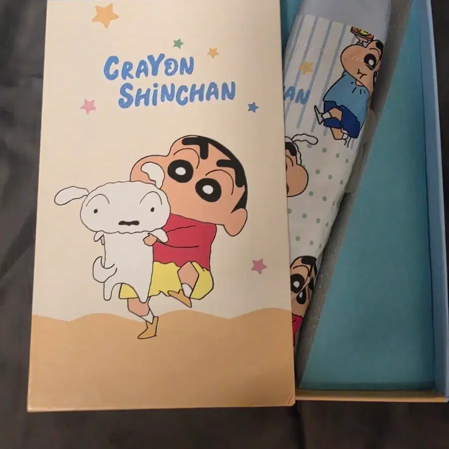 크레용신짱 접이식 우산