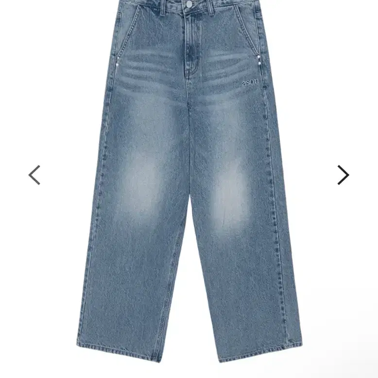 애즈온 데님 DUSK DENIM PANTS