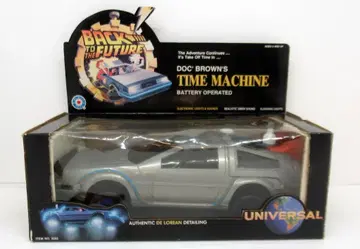 PLACO BATTERY OPERATED DOC BROWNS TIME MACHINE