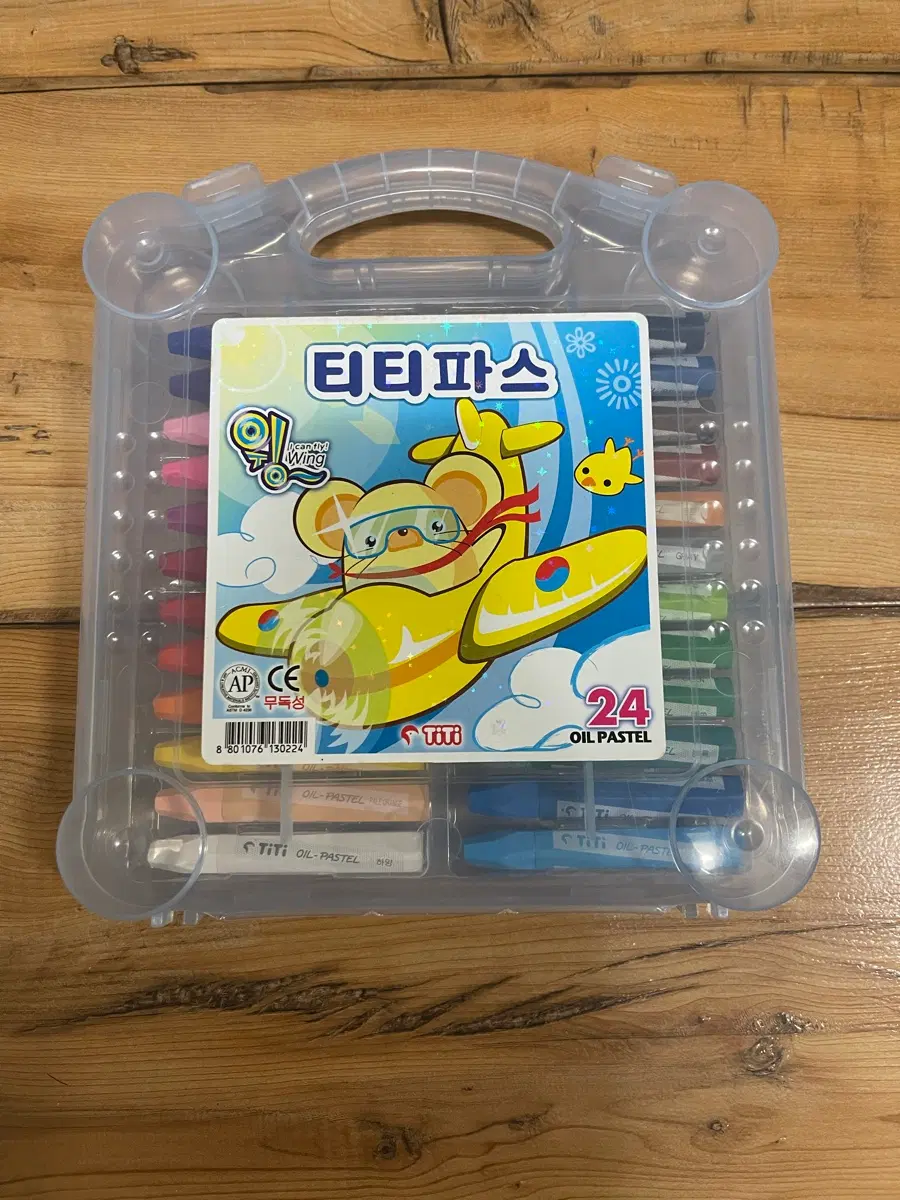 티티파스 크레파스 24색