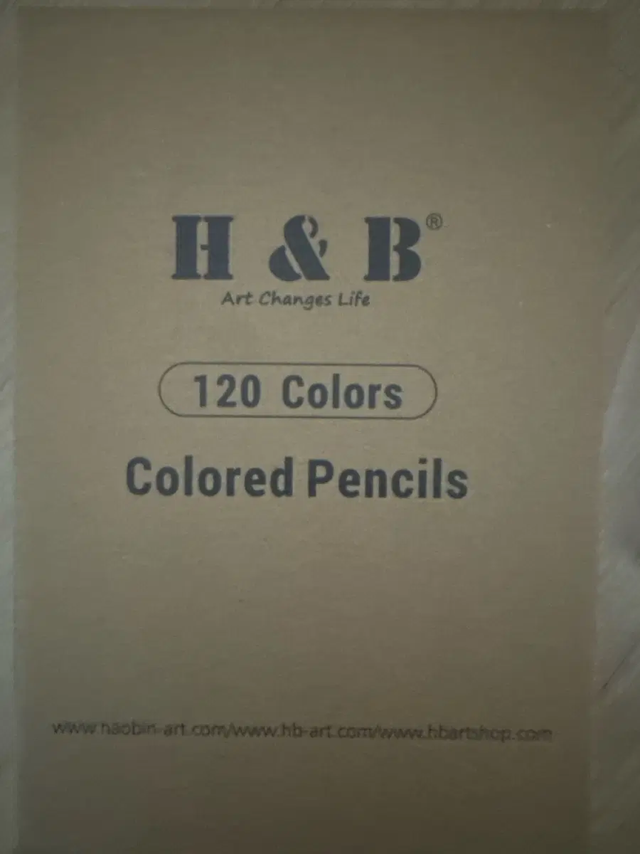 H&B 색연필 120색 팝니다