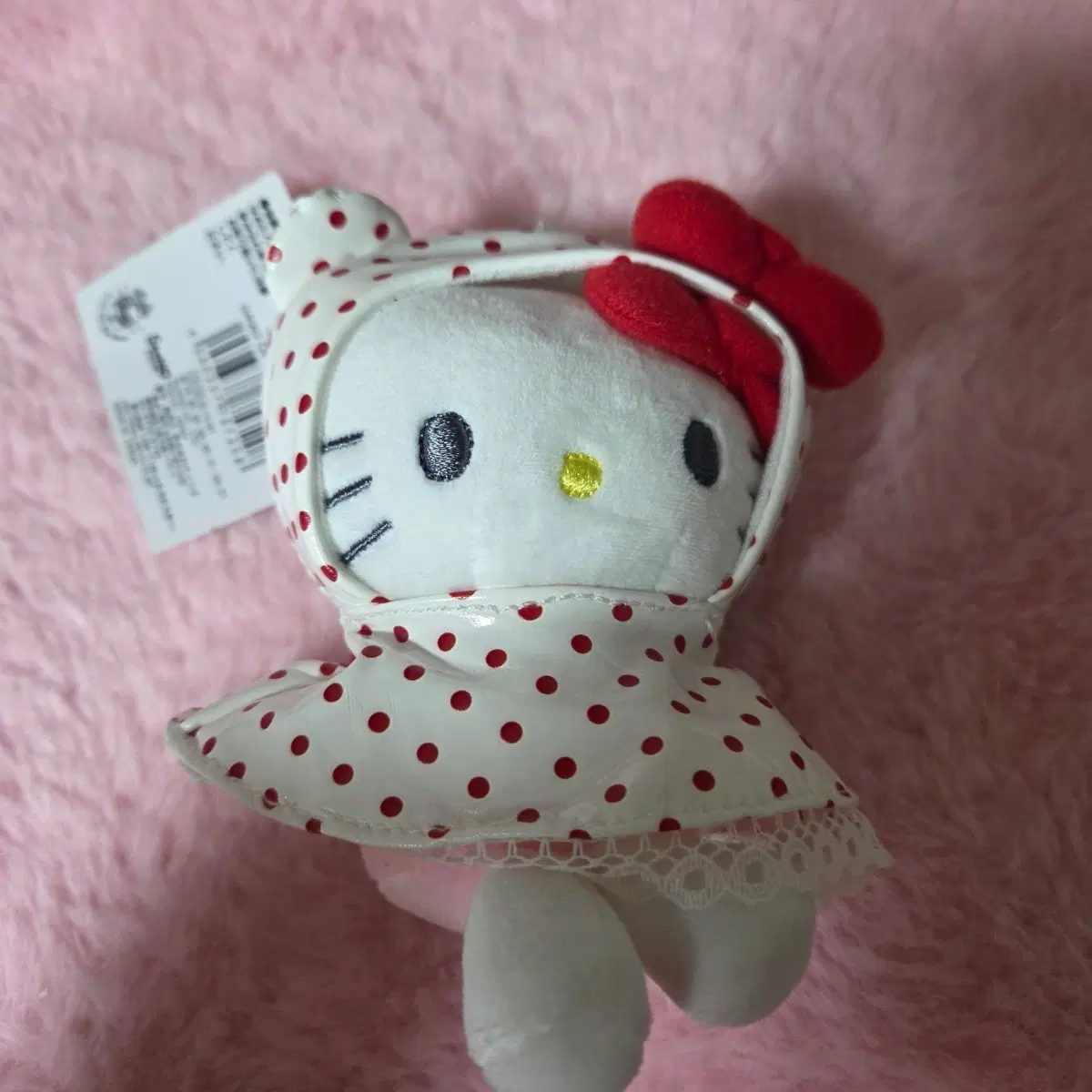 헬로키티 인형 땡땡이 원피스