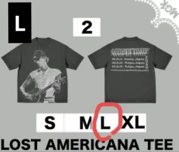 MGK LOST AMERICANA TEE 셔츠 사이즈 L