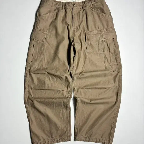 에스피오나지 베이지 유틸리티 파라슈트 카고 팬츠 R2973