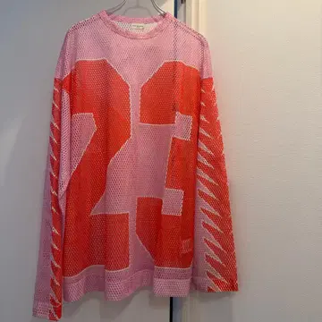 레어 드리스 DRIES VAN NOTEN 메쉬 저지 셔츠