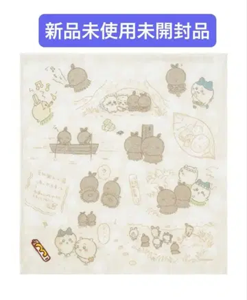 영화 치이카와 (먼작귀) 인어섬의 비밀 자수 거즈 손수건 히토하 후타바