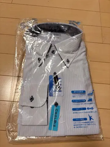 [새상품] i-shirt 아이셔츠 완전 노다림 긴팔 와이셔츠 40-82