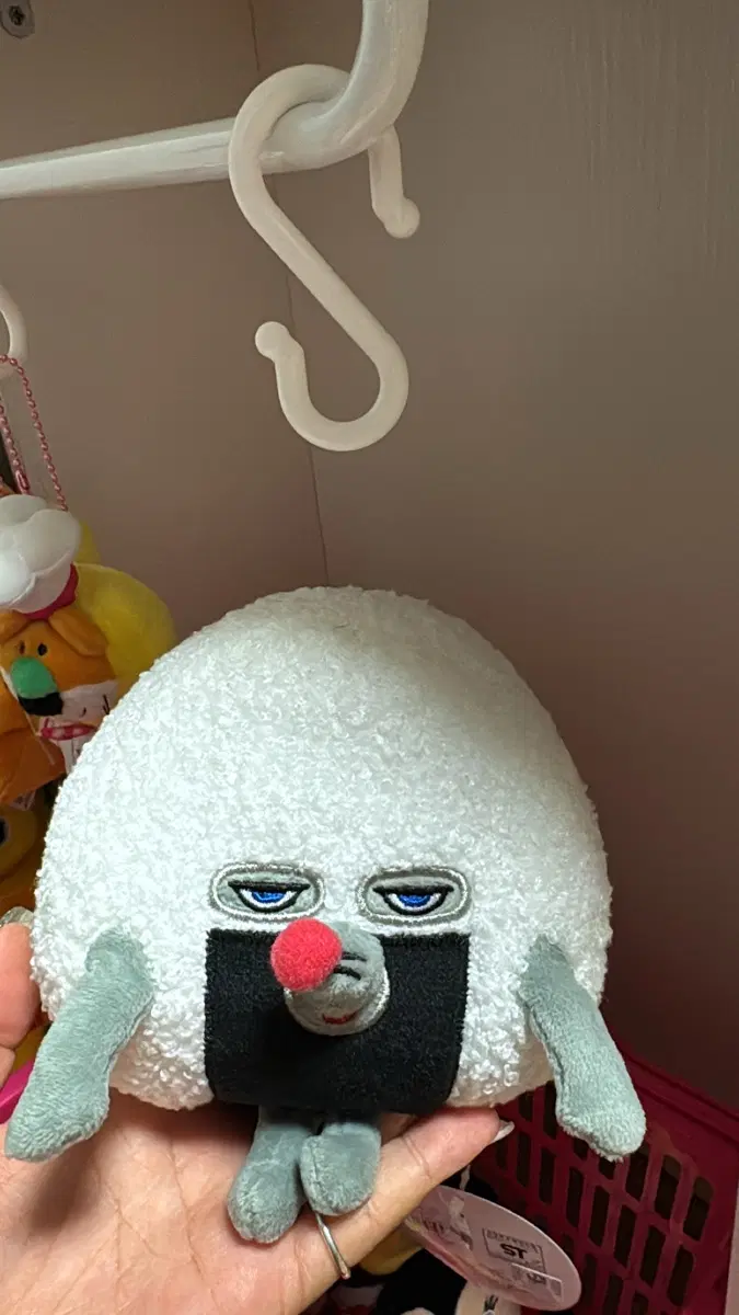일본 빵도둑 주먹밥 인형
