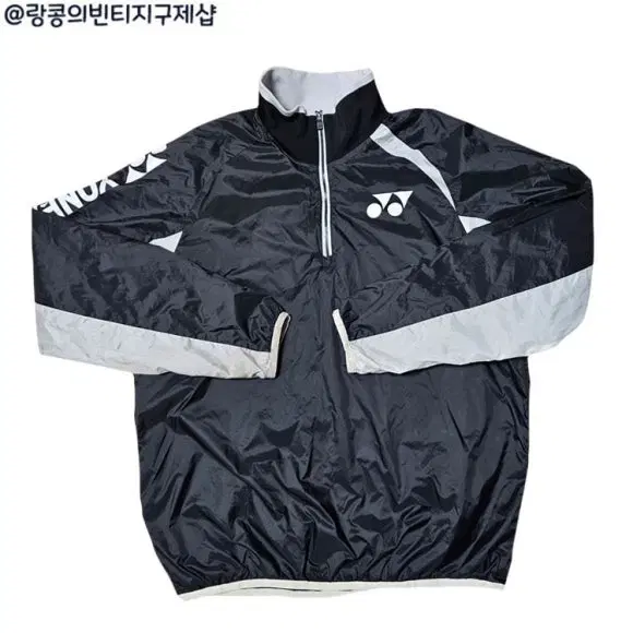 요넥스 올드스쿨 빈티지 빅로고 웜업 맨투맨