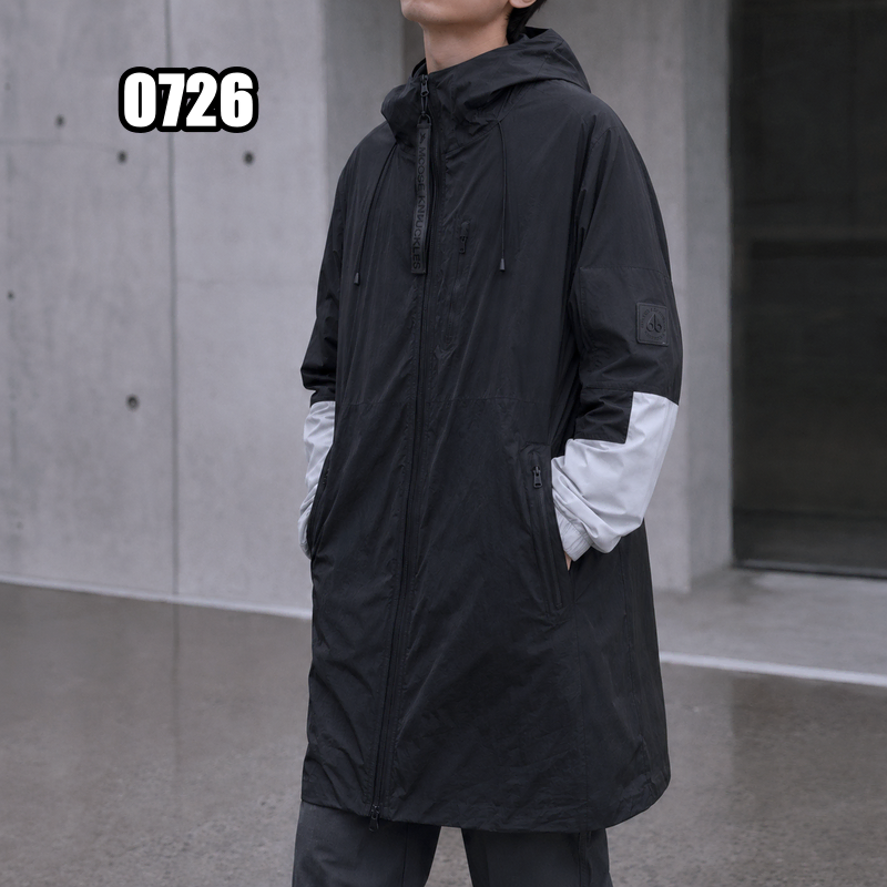 3XL 무스너클 젠센 레인 자켓 블랙
