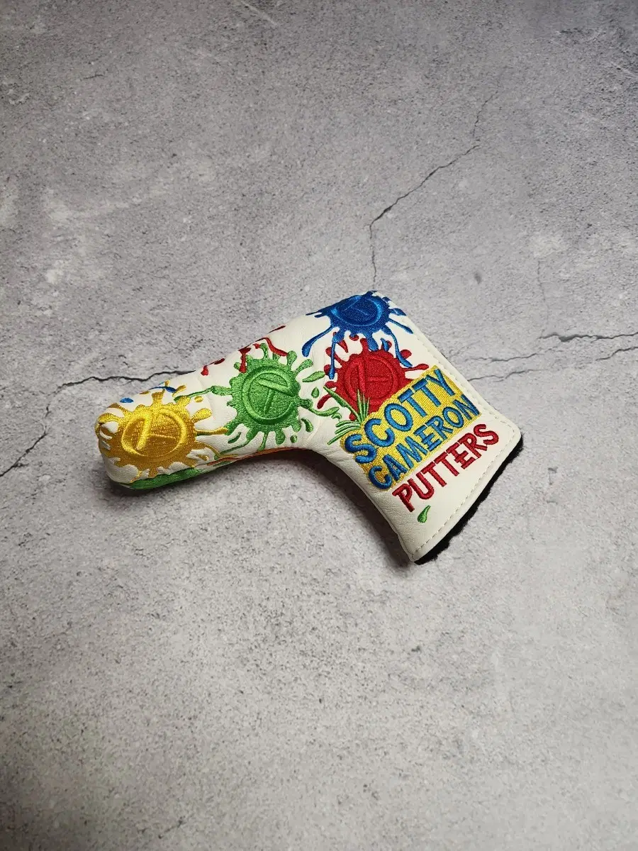 스플레쉬 써클티 블레이드(일자) 스카티카메론 퍼터 커버 화이트